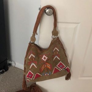 Pre loved Free People suede bag